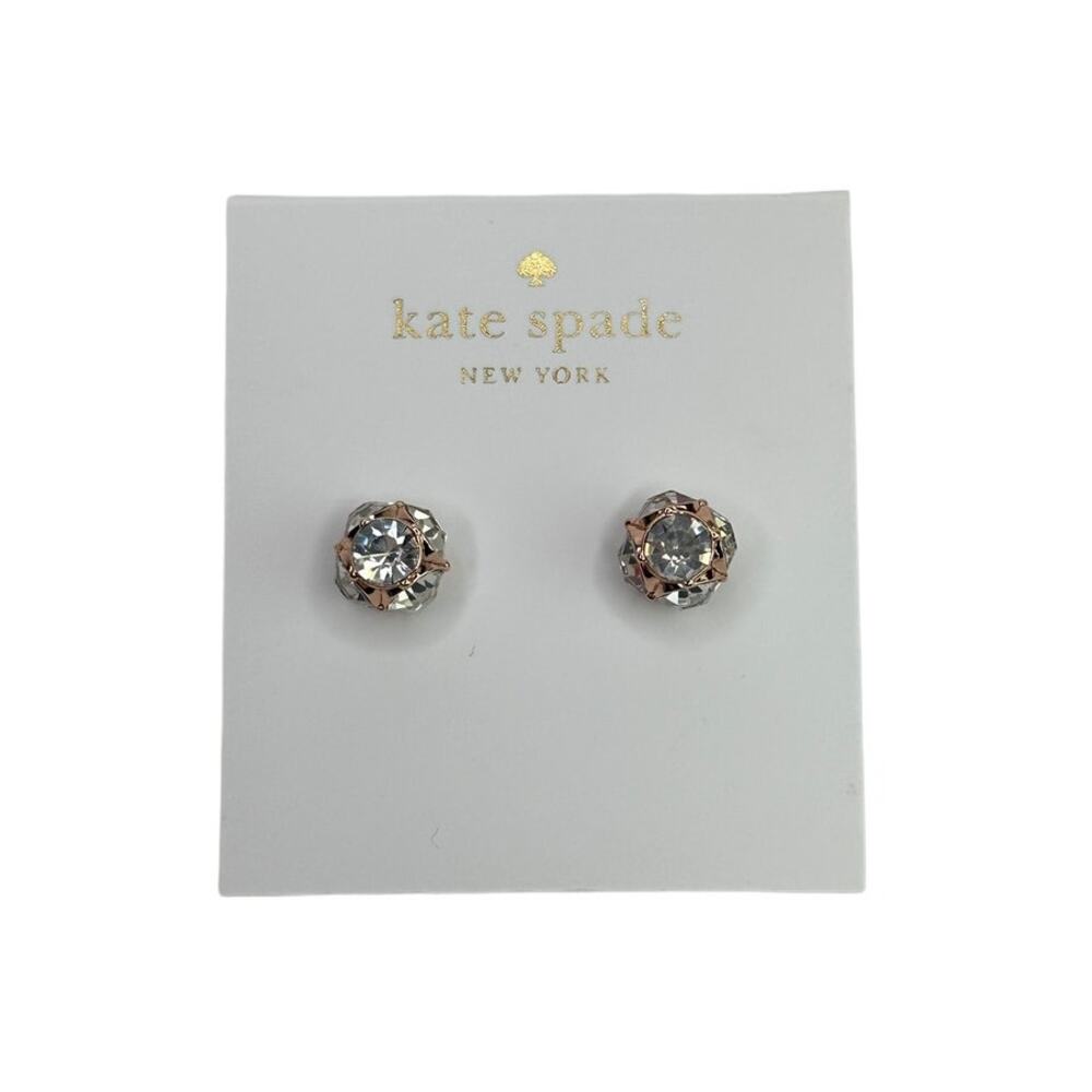 Kate Spade Lady Marmalade Studs Earrings Rose Gold